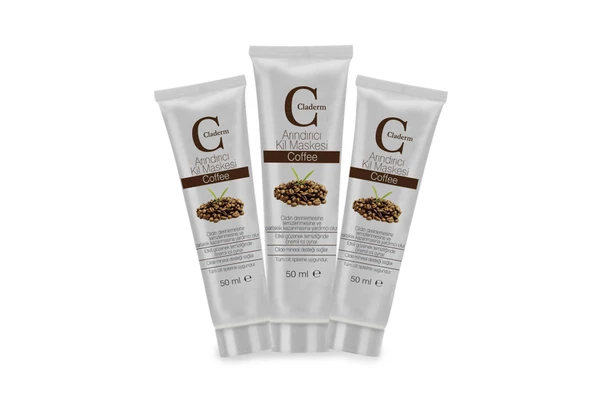Claderm Coffee 50 ml 3 lü Avantaj Paketi