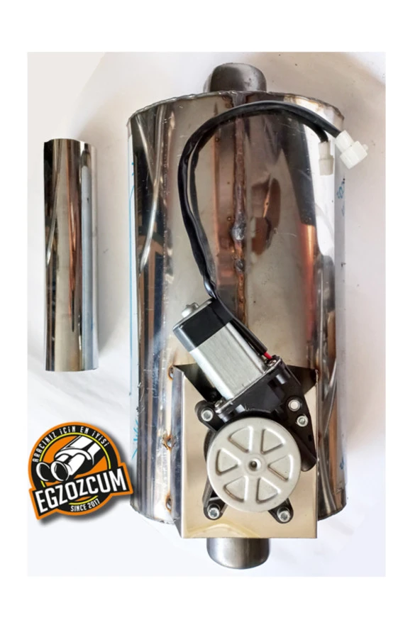 60 mm. İç Boru Deliksiz Ses Orani Yüksek yassı Varex Warex egzoz eksoz ve nikelaj çıkış borusu - Resim 2