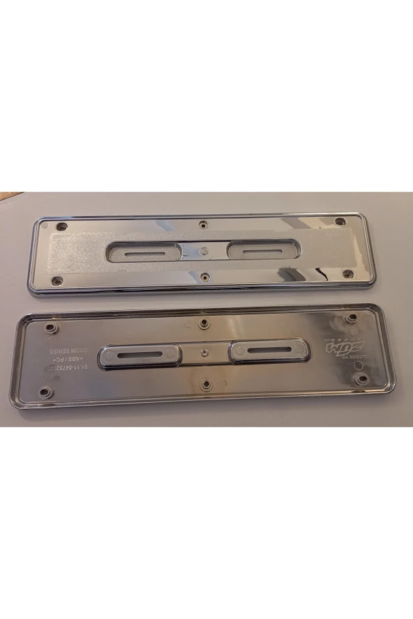 Hummer Krom Görünümlü Plakalık Abs Plastik - Resim 2