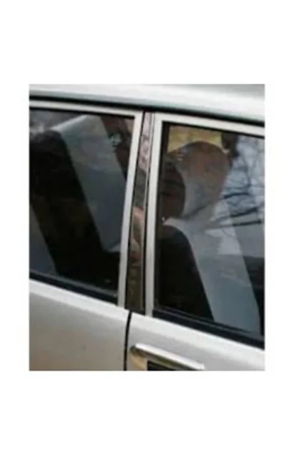 Tofaş Şahin Kartal Doğan yan direk kromu  paslanmaz sağ/sol takım - Resim 2