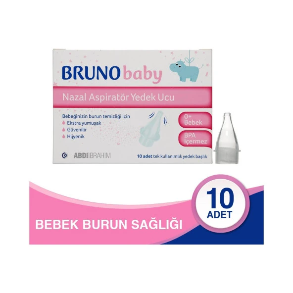 Bruno Baby Nazal Yedek Ucu X 12 ADET