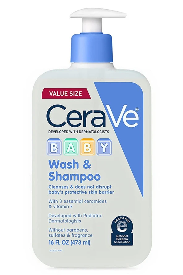 CeraVe Baby Bebek Şampuanı 473ML