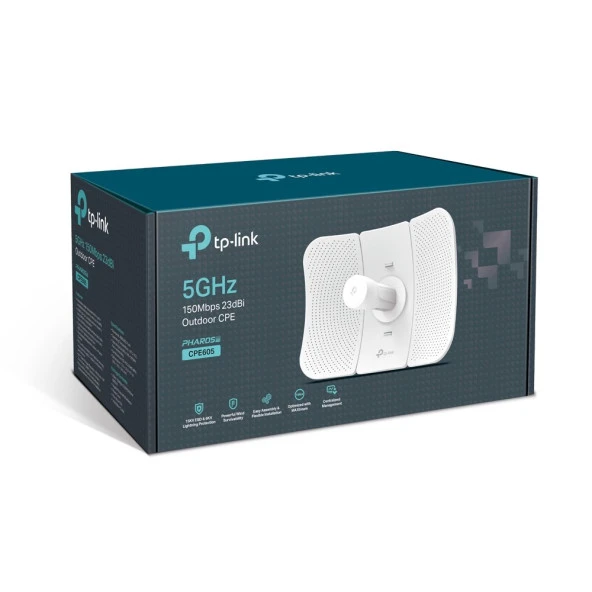 TP-Link CPE605 5ghz 150MBPS 23DBI 20km Dış Ortam Access Point - Resim 3