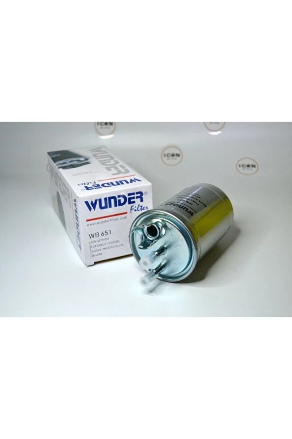Icon Group - Fiat Doblo 1.9 Diesel Yakıt Filtresi - Wb 651 - Resim 4