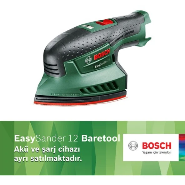 Bosch EasySander 12 Aküsüz Zımpara Makinesi