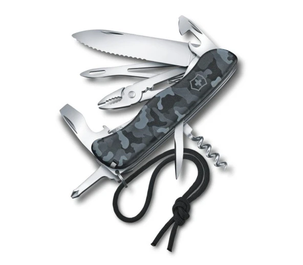 Victorinox Skipper 0.8593.W942 Lacivert Kamuflaj İsviçre Çakısı