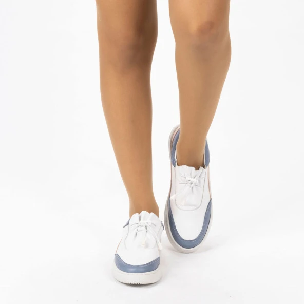 Kadın Hakiki Deri  Günlük Spor Ayakkabı / Sneakers - 4