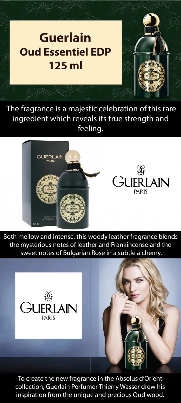 Guerlain Oud Essentiel Edp 125 ml Unisex Parfüm - Resim 5