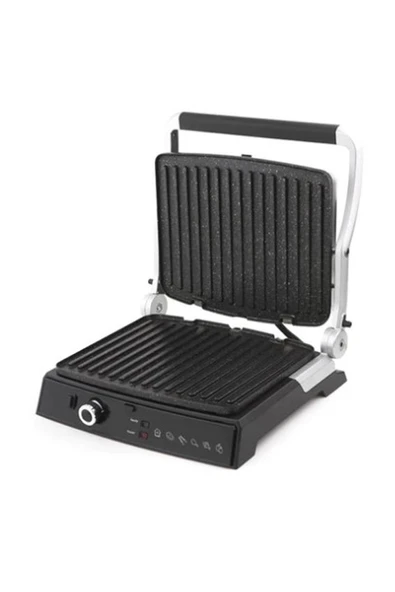 King K 462 Grillmaster Inox Granit Tost Makinesi - 3