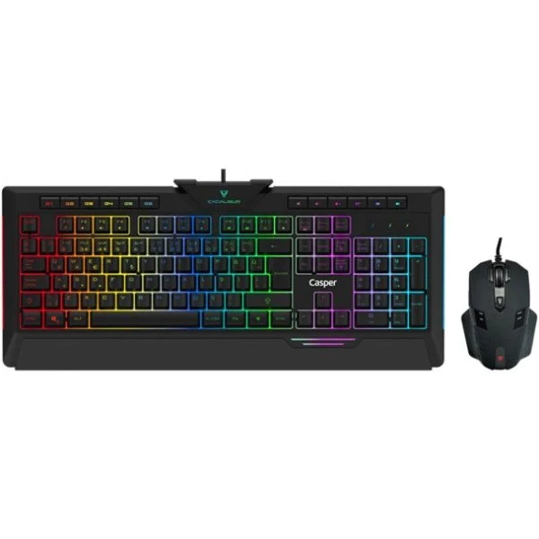 CASPER SK.CS-EX800 Kablolu Oyuncu Klavye Mouse Seti