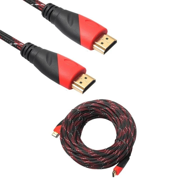 Concord C513  1,5 Metre Nylon Örgülü HDMI to HDMI Kablo - 3