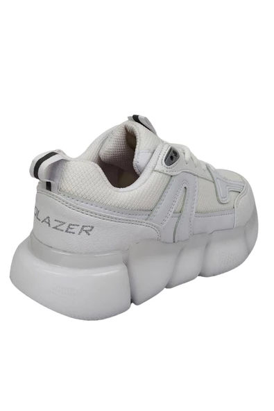 Solazer Kadın Ortopedik Taban File Detaylı Sneaker SLZ00033