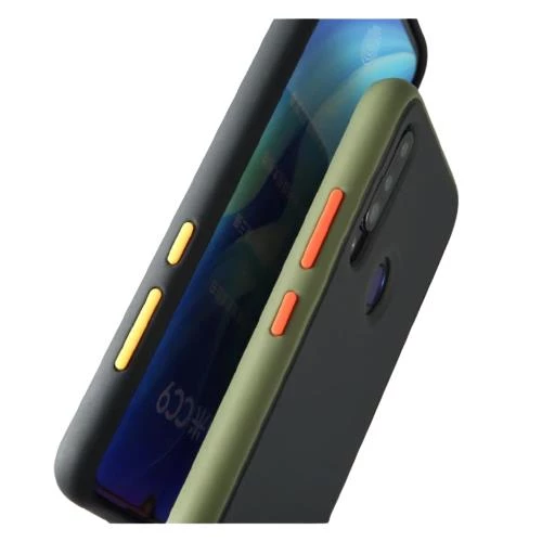 Huawei P30 Lite Yüksek Kenarlı El İzi Yapmayan Mat Kalite Kılıf