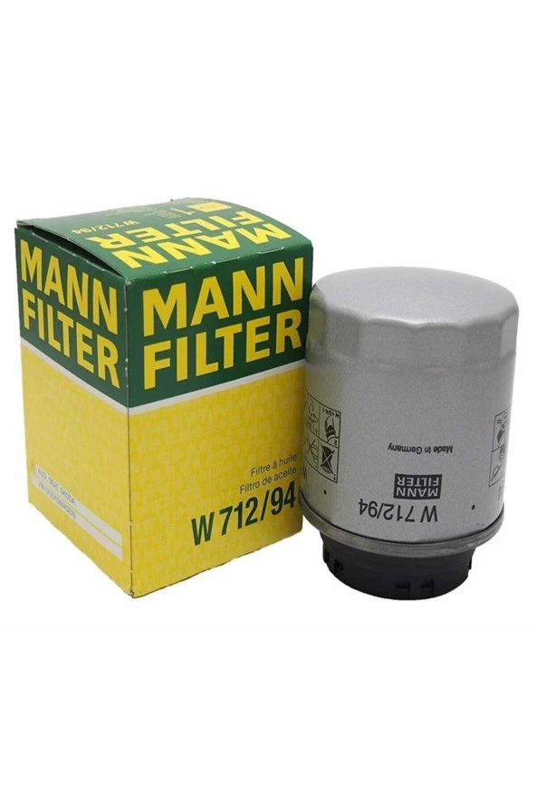 Mann Fılter Mann W712/94 Yağ Filtresi