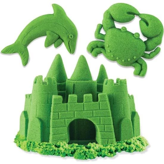 Heroes Kinetik Kum Kovalı Set 6 Renk Seçenekli 1 kg + 6 Parça Oyun Kalıbı - 11