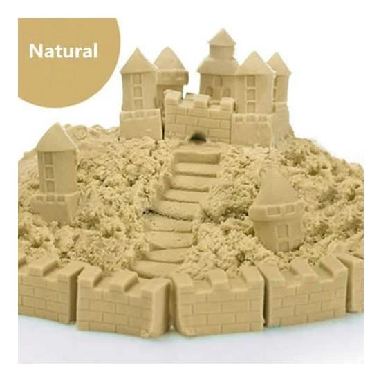 Heroes Kinetik Kum Kovalı Set 6 Renk Seçenekli 1 kg + 6 Parça Oyun Kalıbı - 7