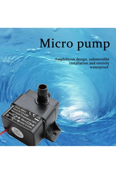 Fırçasız Mini Su Pompası - QR30E - 3