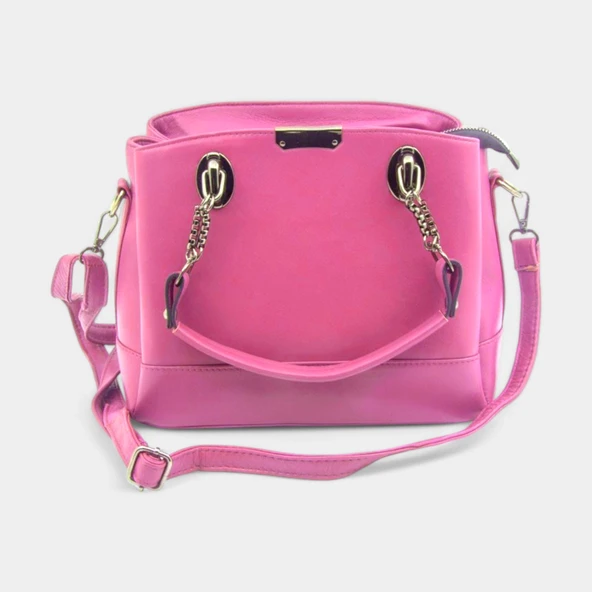 Lederax Hakiki Deri Üç Gözlü Omuz ve El Çantası LD483 - 2