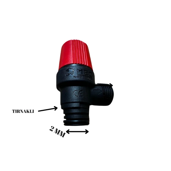EMNIYET VENTILI MEC PLASTIK TURBOTEC MİLENİUM PLUS BOSCH VİESSMAN TIRNAKLI - 6