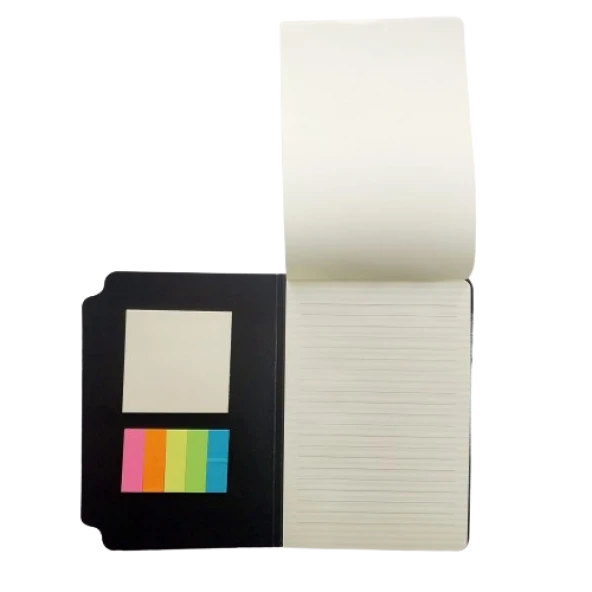 defter tipi postit ve postij seti A5 boy  bloknot - 3