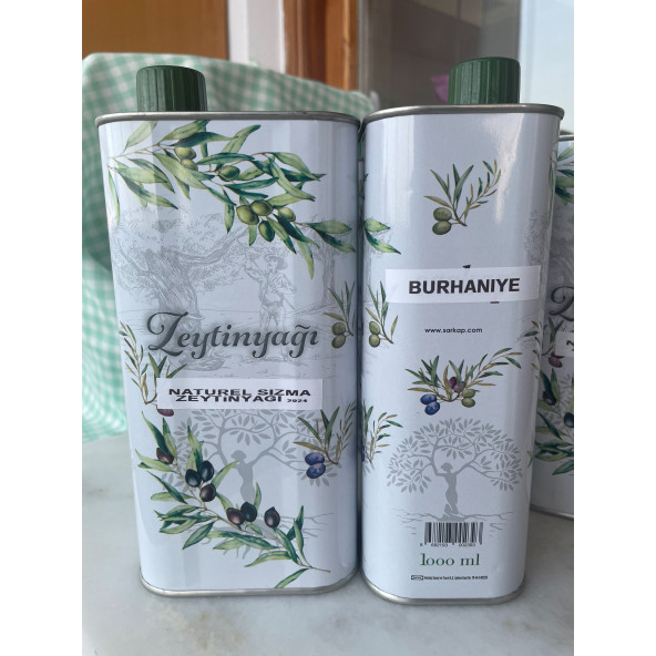 Burhaniye Erken Hasat Soğuk Sıkım Naturel Sızma Zeytinyağı (1000ml)