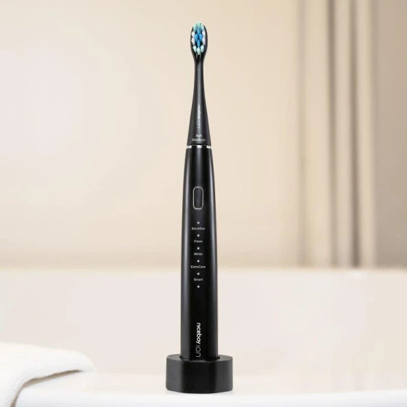 Niceboy  ION SmartSonic Şarj Edilebilir Diş Fırçası - Siyah - 2