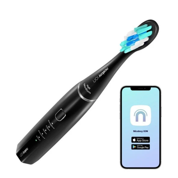 Niceboy  ION SmartSonic Şarj Edilebilir Diş Fırçası - Siyah - 4