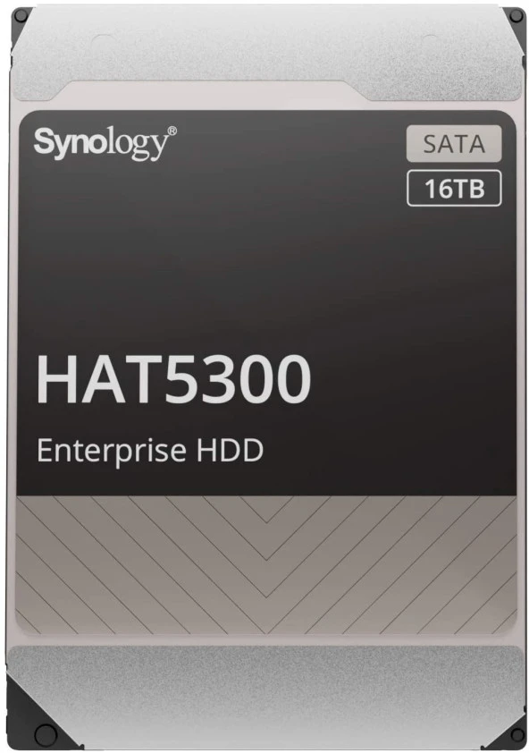SYNOLOGY DSK 3.5'' 16TB 7200RPM SATA6 256MB SIYAH Dahili Disk HAT5300-16T