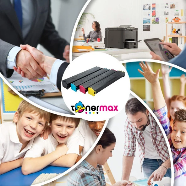 SHARP MX-3561 Muadil Toner Takım / Sharp MX-61GT CMYK Set - 5