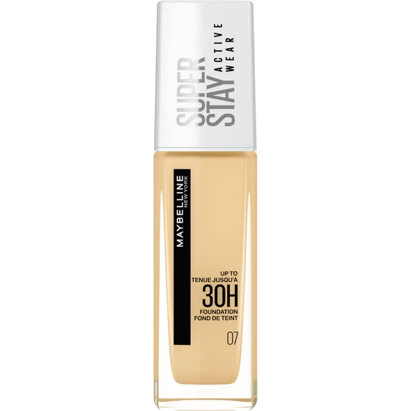 Maybelline New York Superstay Active Wear Fondöten 07 Classic Nude (30 ml) - 2