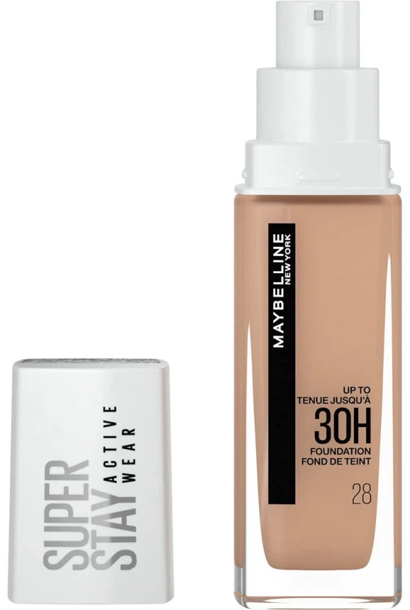 Maybelline New York Superstay Active Wear Fondöten 28 Soft Beige (30 ml) - 2
