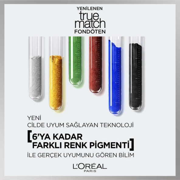 L'Oréal Paris True Match Bakım Yapan Fondöten - 3C Soğuk Alt Ton - 3