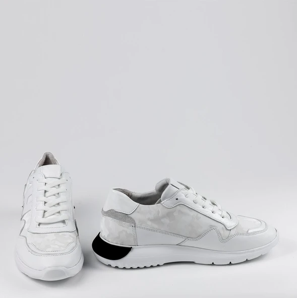 Hakiki Deri Erkek Spor Günlük Ayakkabı - Sneakers - 9