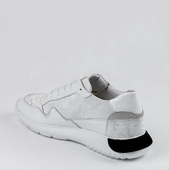 Hakiki Deri Erkek Spor Günlük Ayakkabı - Sneakers - 7