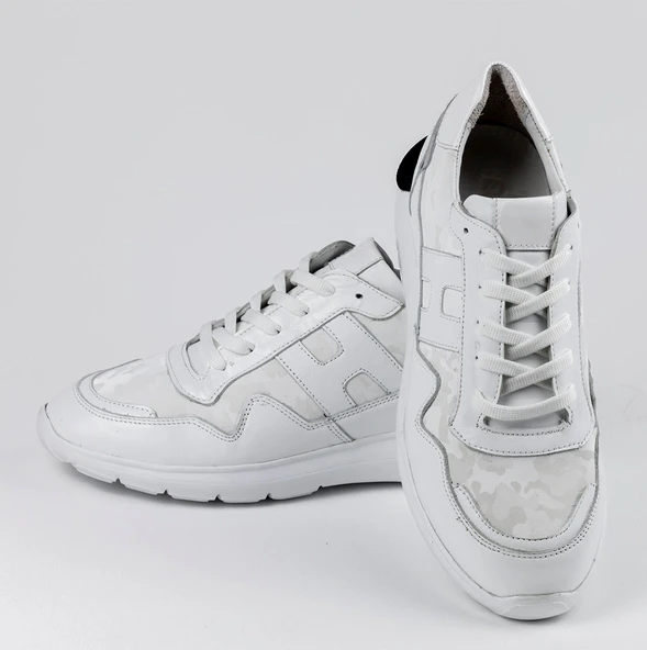 Hakiki Deri Erkek Spor Günlük Ayakkabı - Sneakers - 5