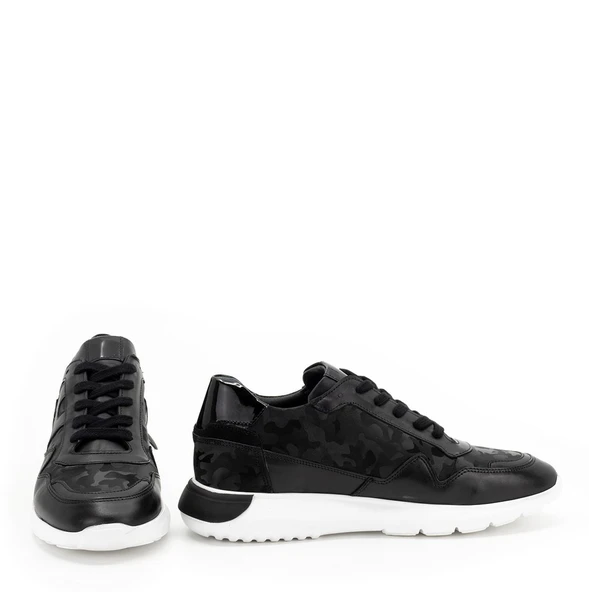 Hakiki Deri Erkek Spor Günlük Ayakkabı - Sneakers - 3