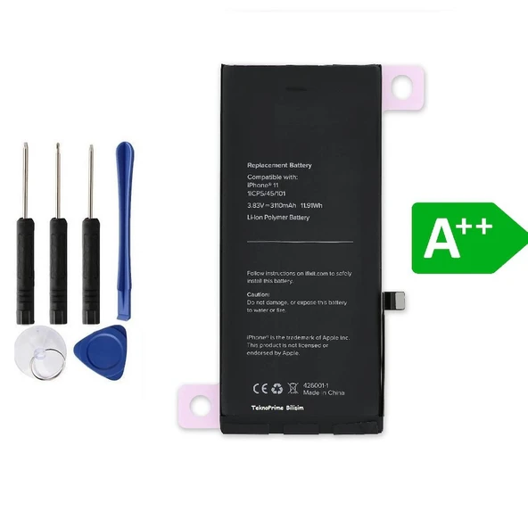 Apple iPhone 11 ile Uyumlu İthal Pil