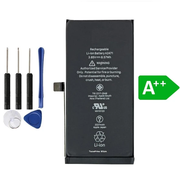 Apple iPhone 12 Mini ile Uyumlu İthal Pil