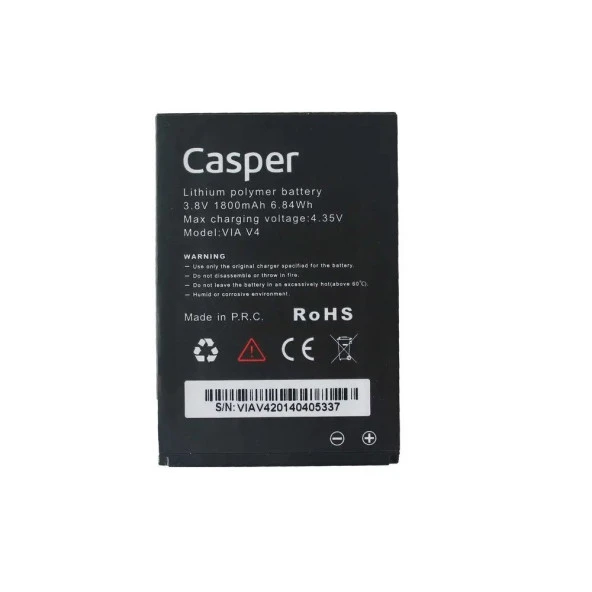 Casper Via 4 ile Uyumlu İthal Pil