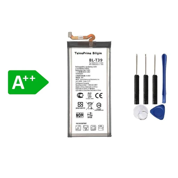 LG Q7 ile Uyumlu İthal Pil BLT39 ürün görseli 1