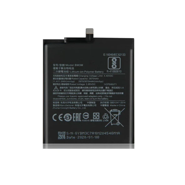 Xiaomi Mi 9 SE BM3M ile Uyumlu İthal Pil ürün görseli 1