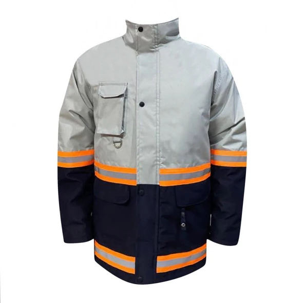 Kaban Oxford Samteks / Gri-Lacivert - Resim 4