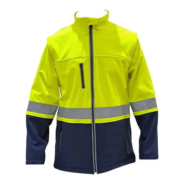 Samteks Kolları Çıkmalı Sport Softshell Mont