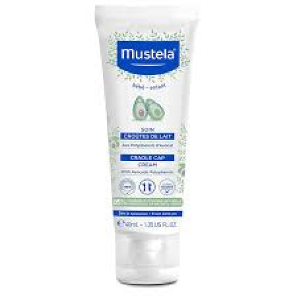 Mustela Cradle Cap Cream Saç Pullanmalarına Karşı Bakım Kremi 40 ml