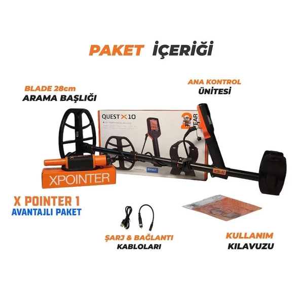 X10 IDmaxX Dedektör + XPointer 1 (Avantajlı Paket) - 2