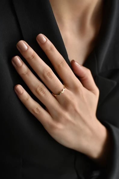 ÇG Yzk258 Zigzag Yüzük - 2