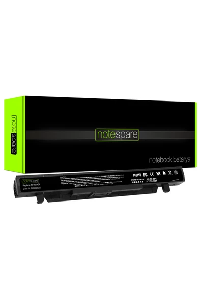 Asus ile Uyumlu ROG G552VW-DM814T, G552VX-DM088T, GL552JX-DM019D Notebook Batarya Pil