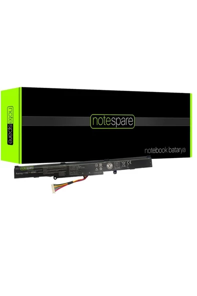 Asus ile Uyumlu ROG G752VL-GC088T, G752VL-UH71T, G752VM-RB71 Notebook Batarya Pil - 1