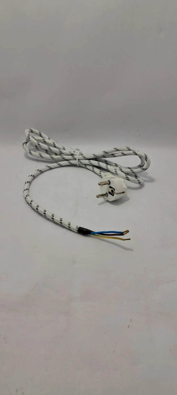 ÜTÜ KORDONU 3*0,75 MM. 1,8MT PVC 3001