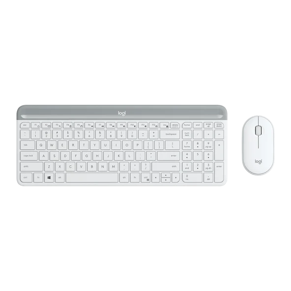 Logitech MK470 Kablosuz Klavye Mouse Set Beyaz 920-009436